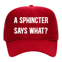 Load image into Gallery viewer, A SPHINCTER SAYS WHAT