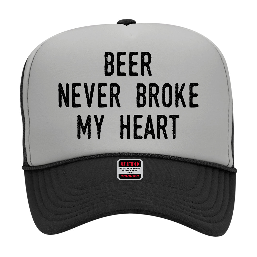 BEER NEVER BROKE MY HEART