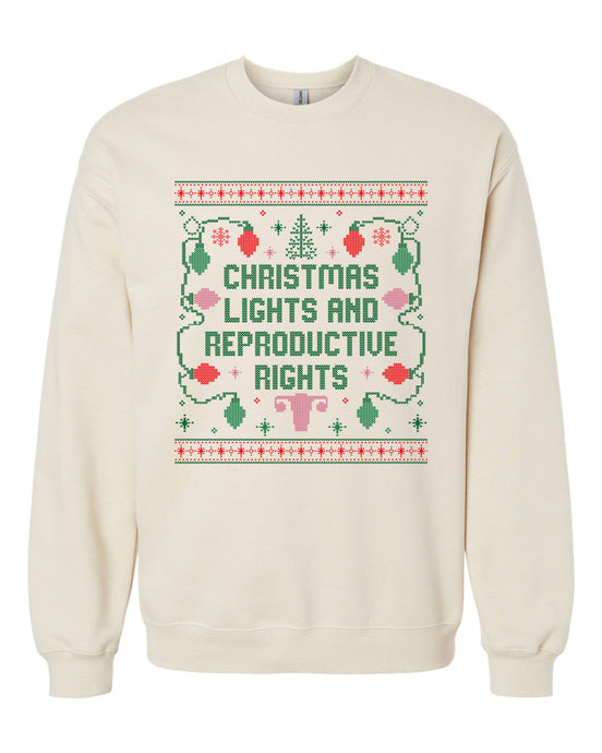 CHRISTMAS LIGHTS + REPRODUCTIVE RIGHTS