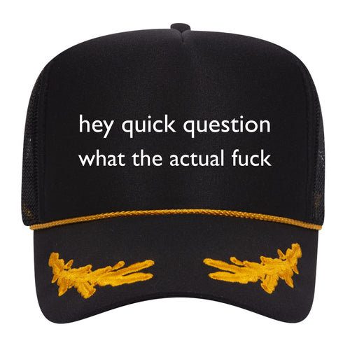 QUICK QUESTION