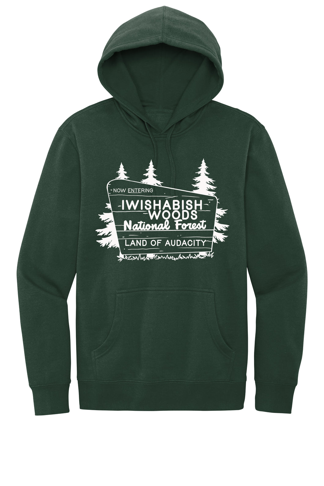 IWISHABISH WOODS HOODIE