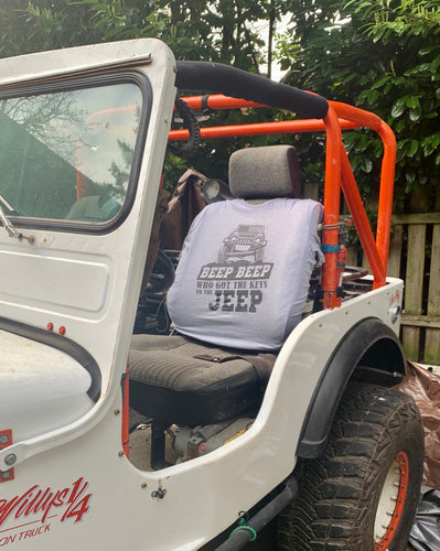 BEEP BEEP WHO GOT THE KEYS TO THE JEEP